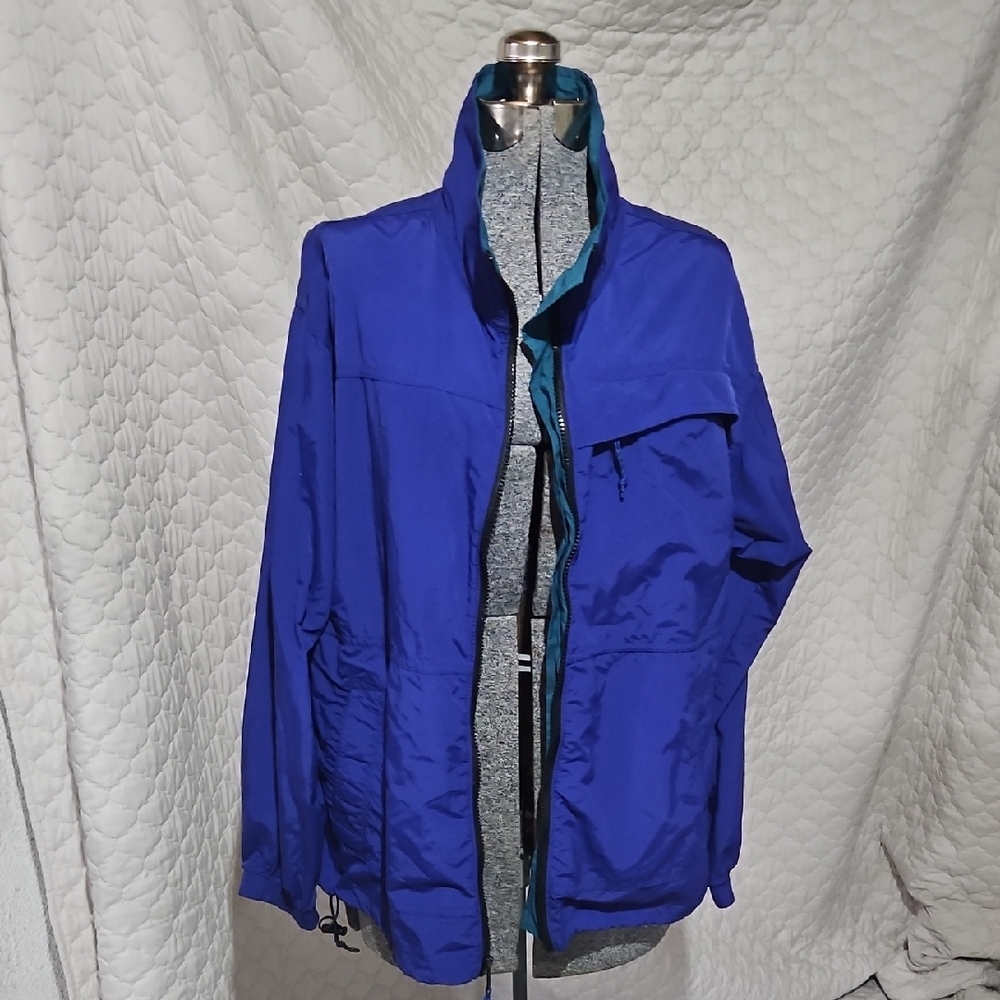 REI versatech nylon vintage windbreaker
